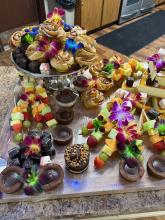 dessert tray